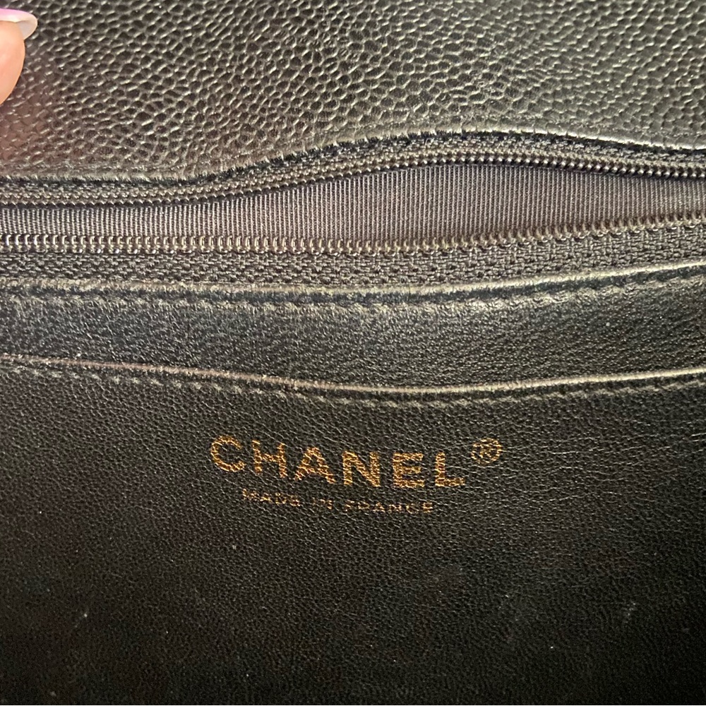 Chanel Caviar Classic Single Flap Bag - Picture 15 of 16